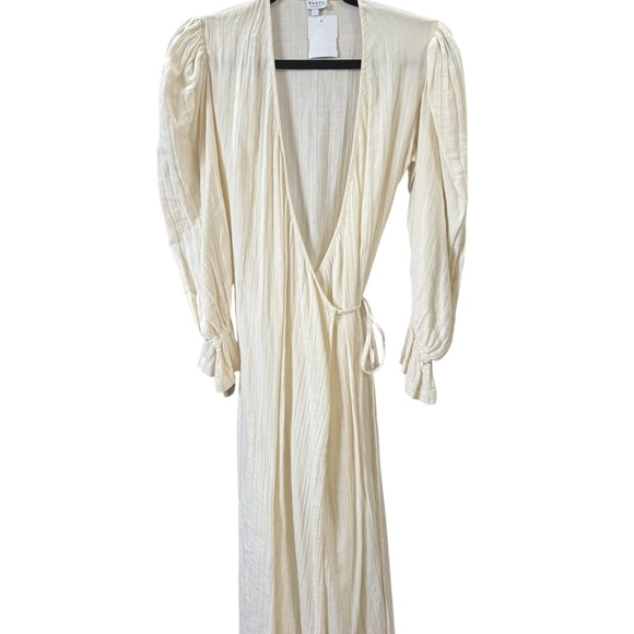 Rhode Magdalena Plissé Wraparound Minidress In Nurtural NWOT Sz:Small Ret$386. - Picture 8 of 10